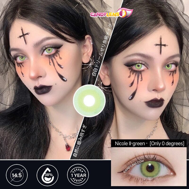 Pixie Blue / Green Cosplay Contacts (a.k.a Nicole II Blue / Green)