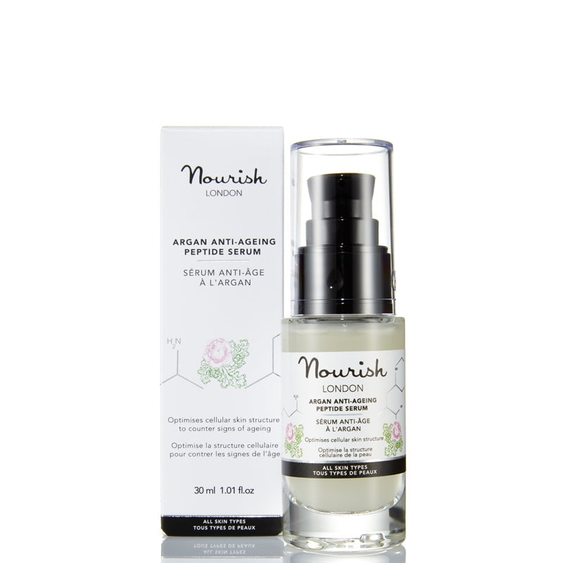 Nourish London Argan Anti-Ageing Peptide Serum 30ml