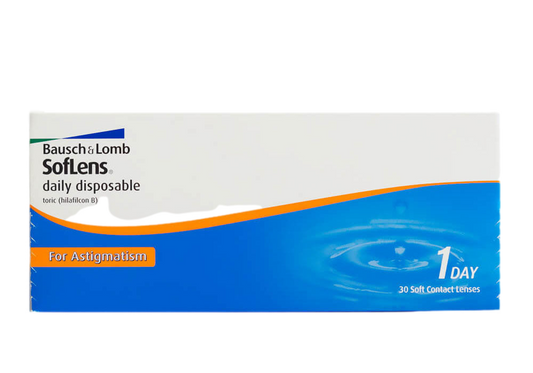 SOFLENS DAILY DISPOSABLE FOR ASTIGMATISM (30 PACK)