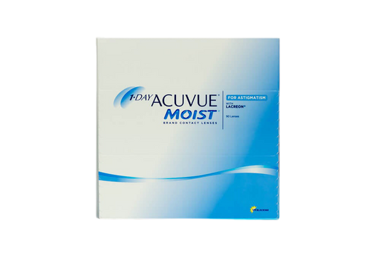 1 DAY ACUVUE MOIST FOR ASTIGMATISM (90 PACK)