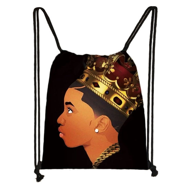 Afrocentric Boys  Drawstring Bag