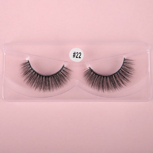 3D Mink Eyelashes Natural Silk Eyelashes: Wholesale