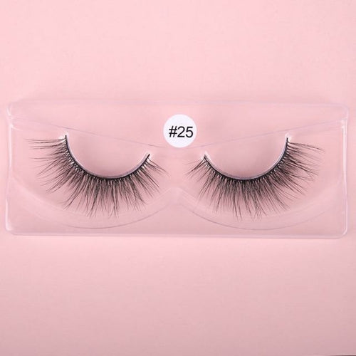 3D Mink Eyelashes Natural Silk Eyelashes: Wholesale