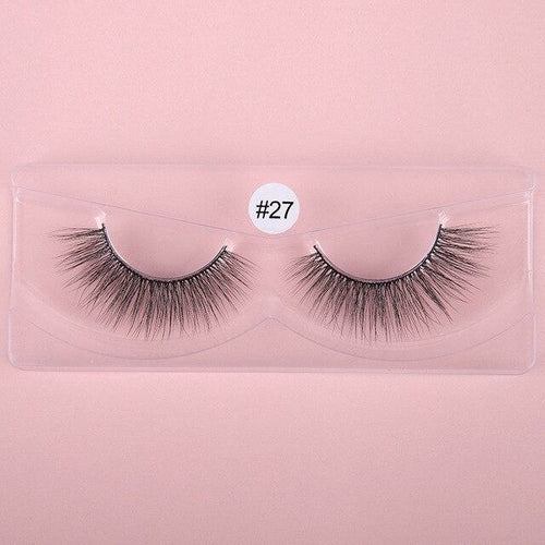 3D Mink Eyelashes Natural Silk Eyelashes: Wholesale