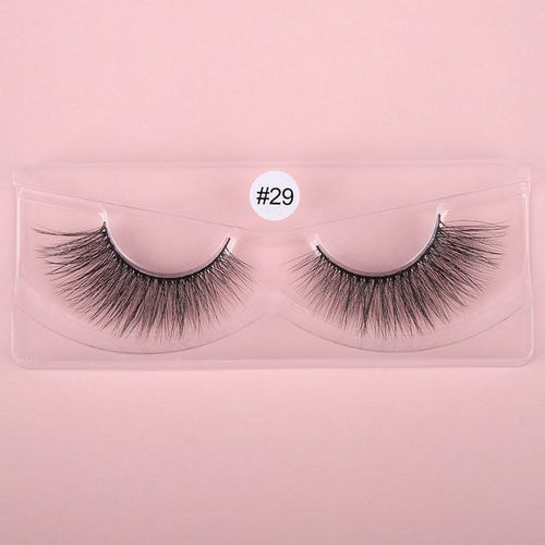 3D Mink Eyelashes Natural Silk Eyelashes: Wholesale