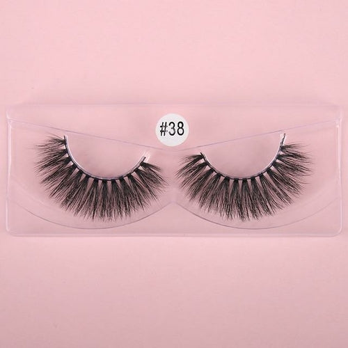 3D Mink Eyelashes Natural Silk Eyelashes: Wholesale