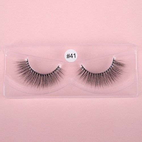 3D Mink Eyelashes Natural Silk Eyelashes: Wholesale