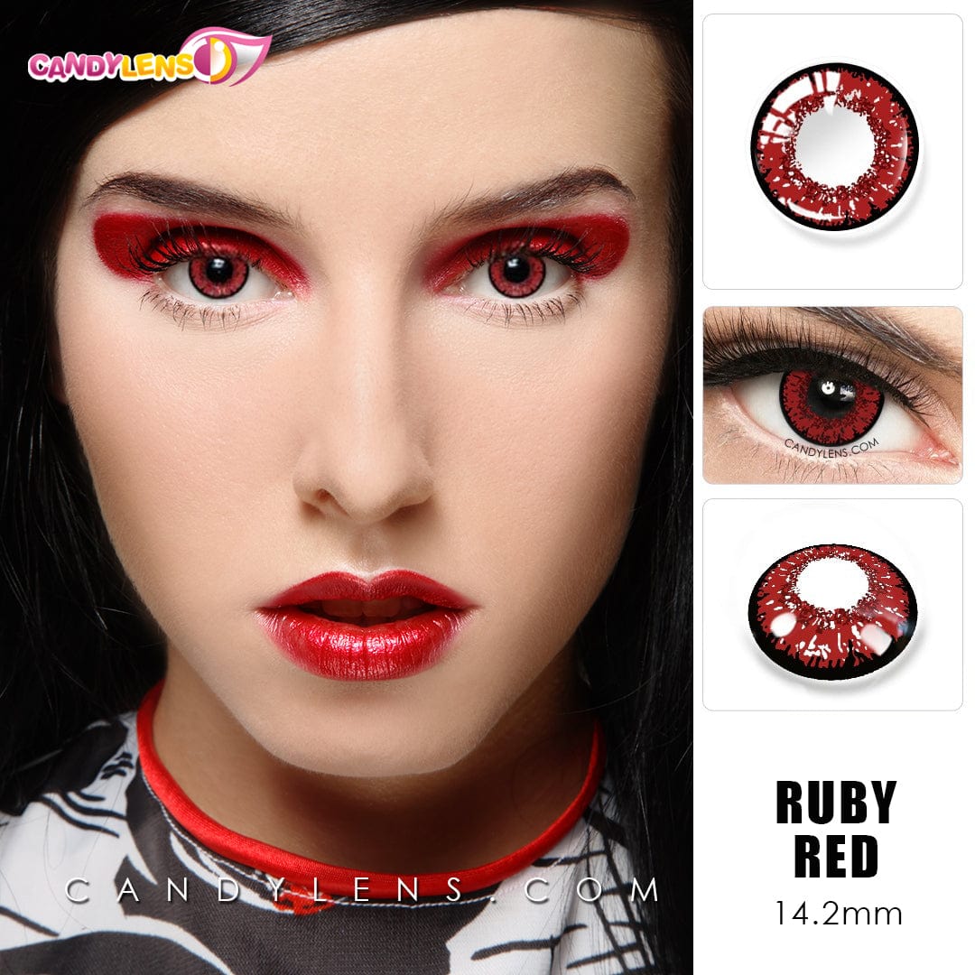 Queen Ruby Red Cosplay Contacts