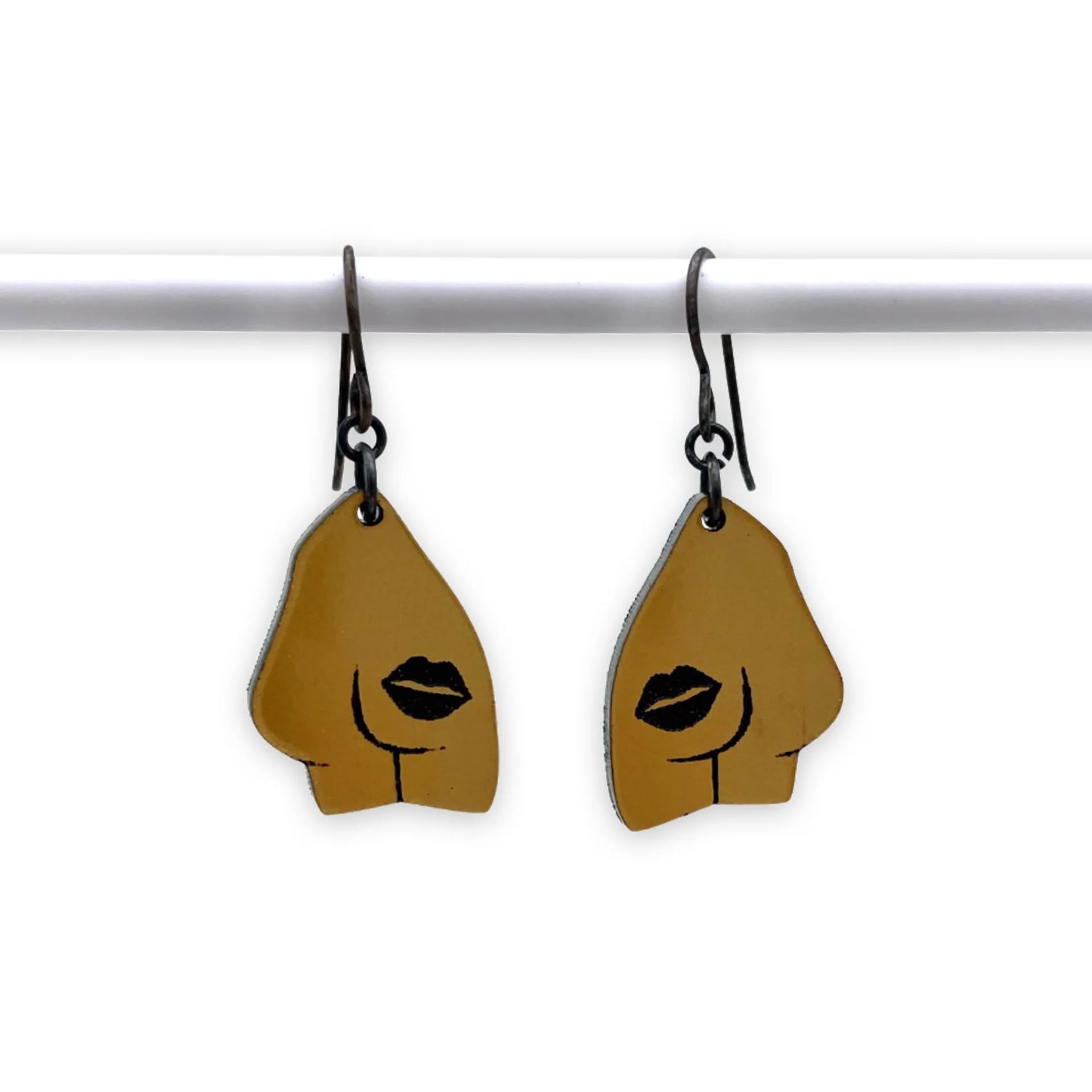 Marked Booty Acrylic Earrings