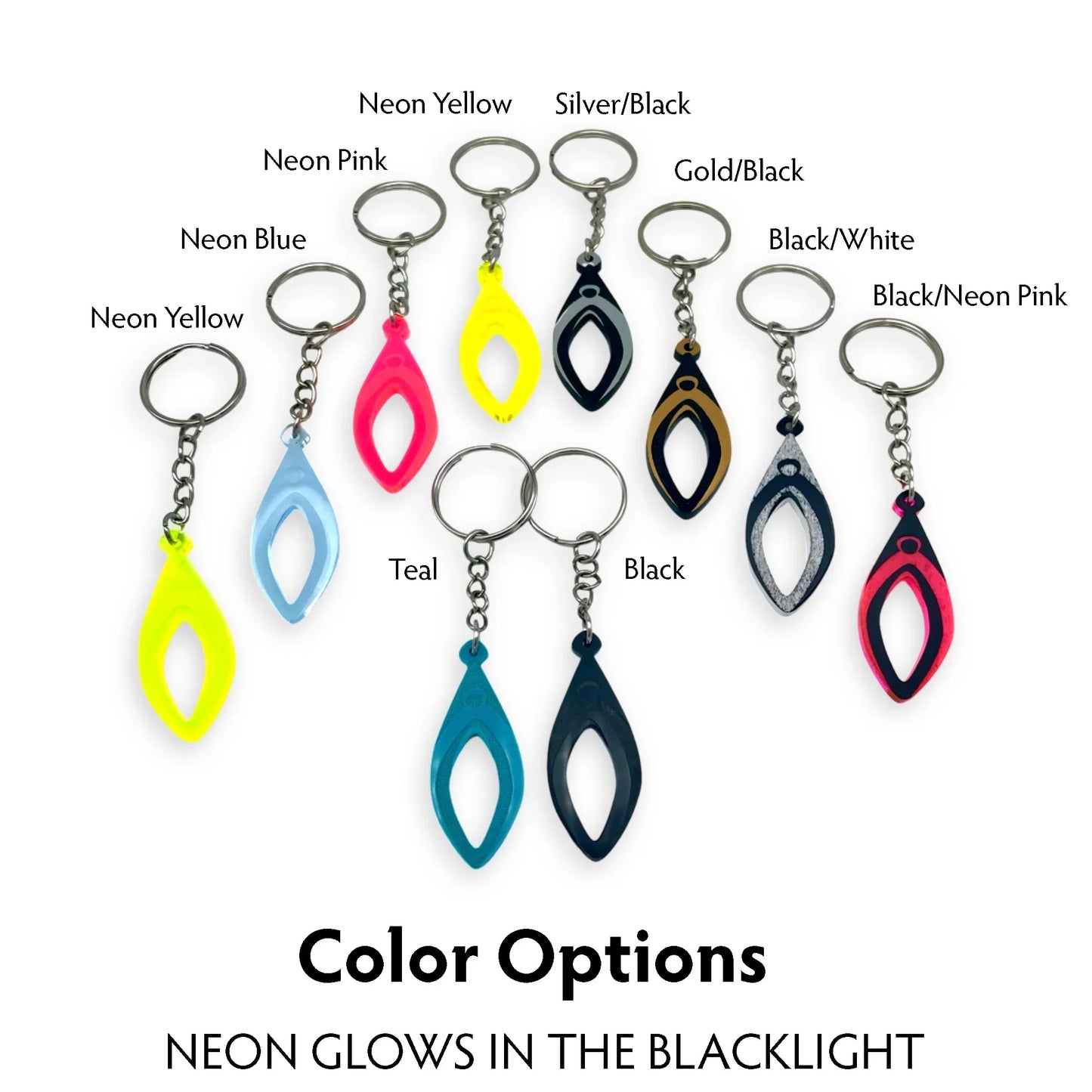 Marked Booty Acrylic Earrings