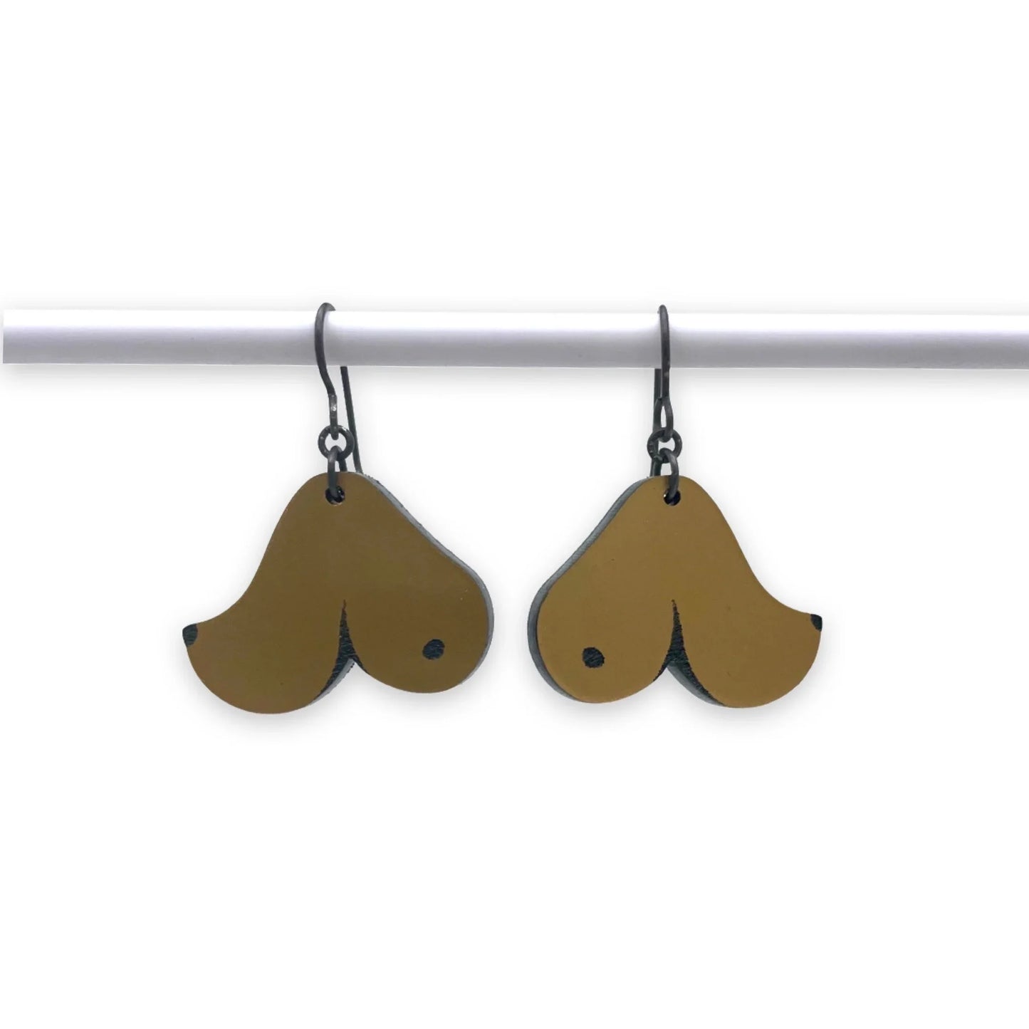 Acrylic Boob Earrings