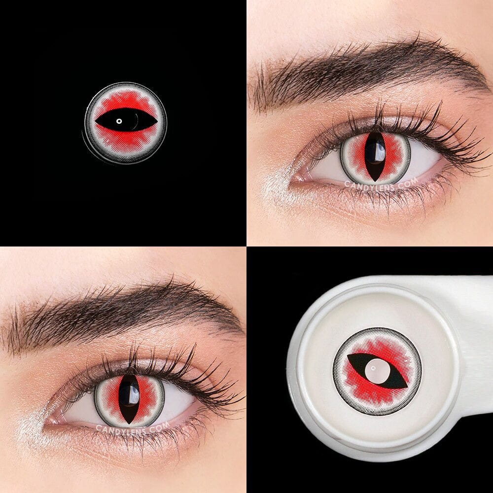 Catwoman Cat Eye Contact Lens For Halloween (0.00 only)