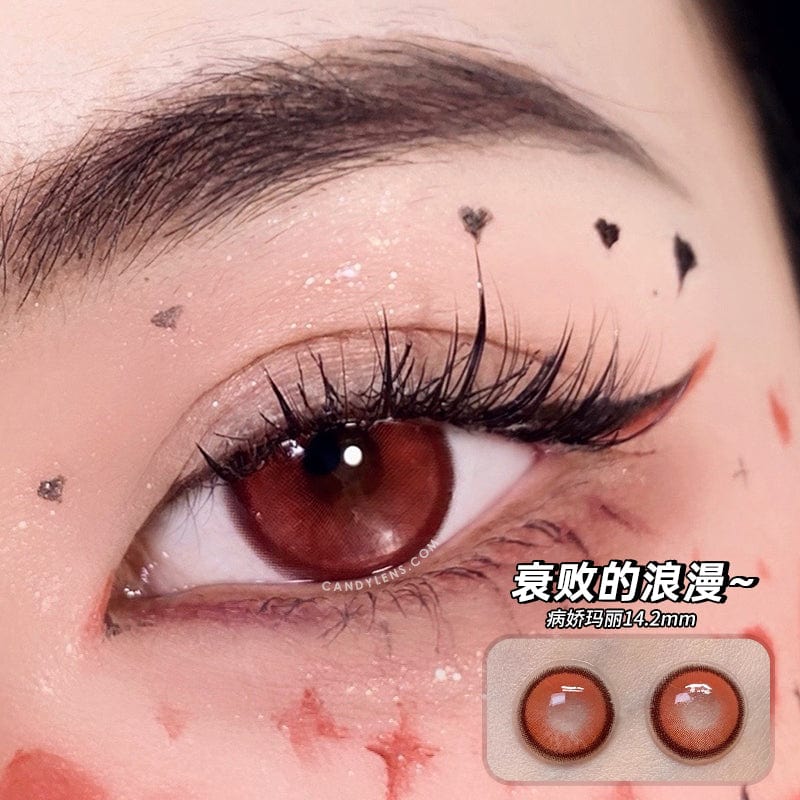 Sick Mary Vampire Red Cosplay Contacts