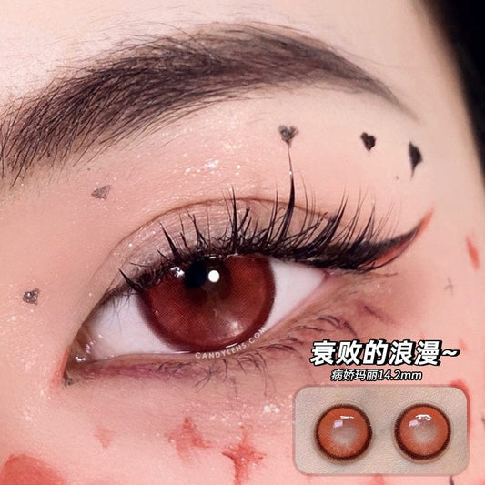 Sick Mary Vampire Red Cosplay Contacts