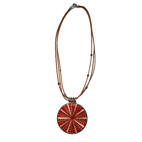 Vintage Red Necklace