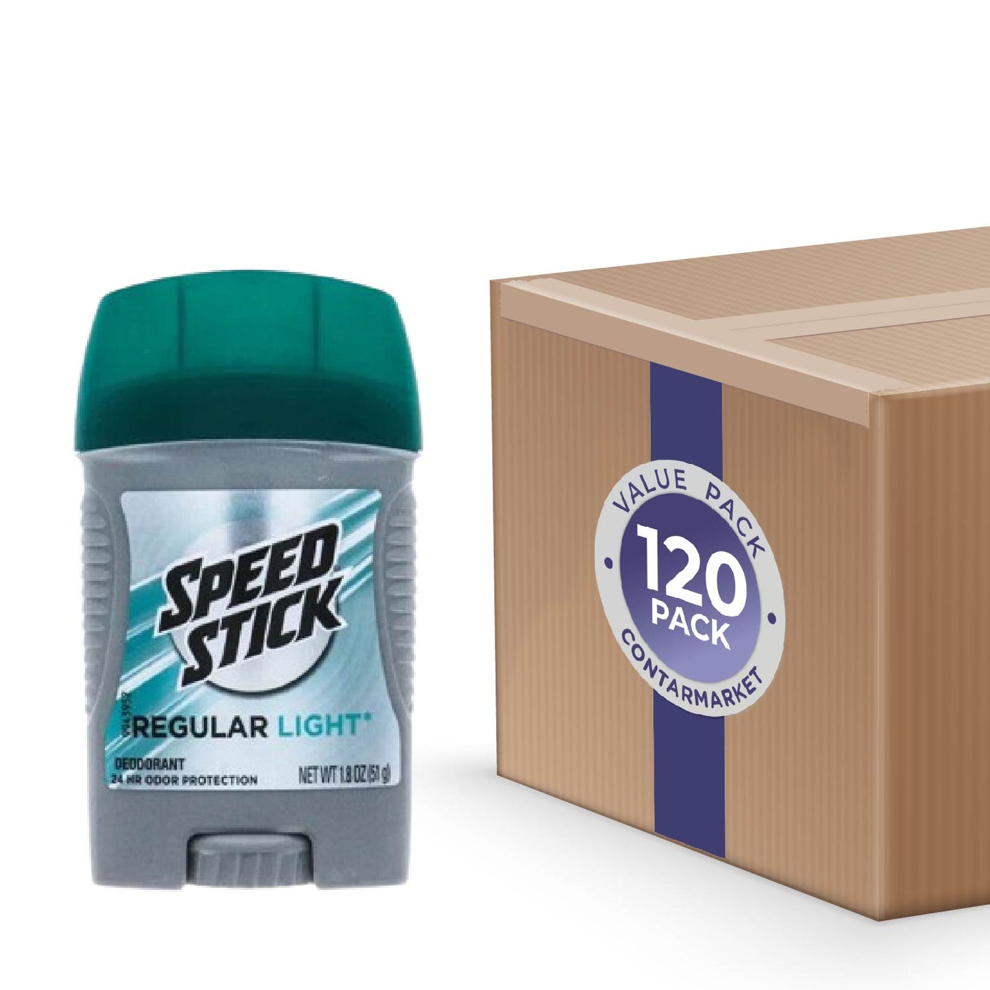 Speed Stick Deodorant, Regular Light Wholesale - 1.8 oz - 120 Ct