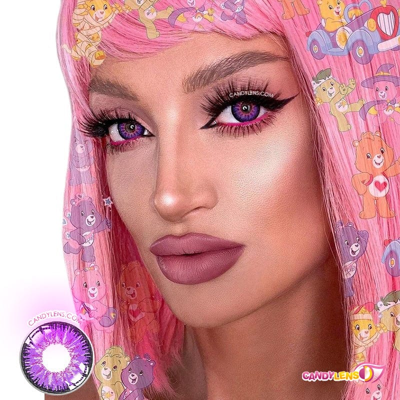 Vika Bright Violet Cosplay Color Lenses