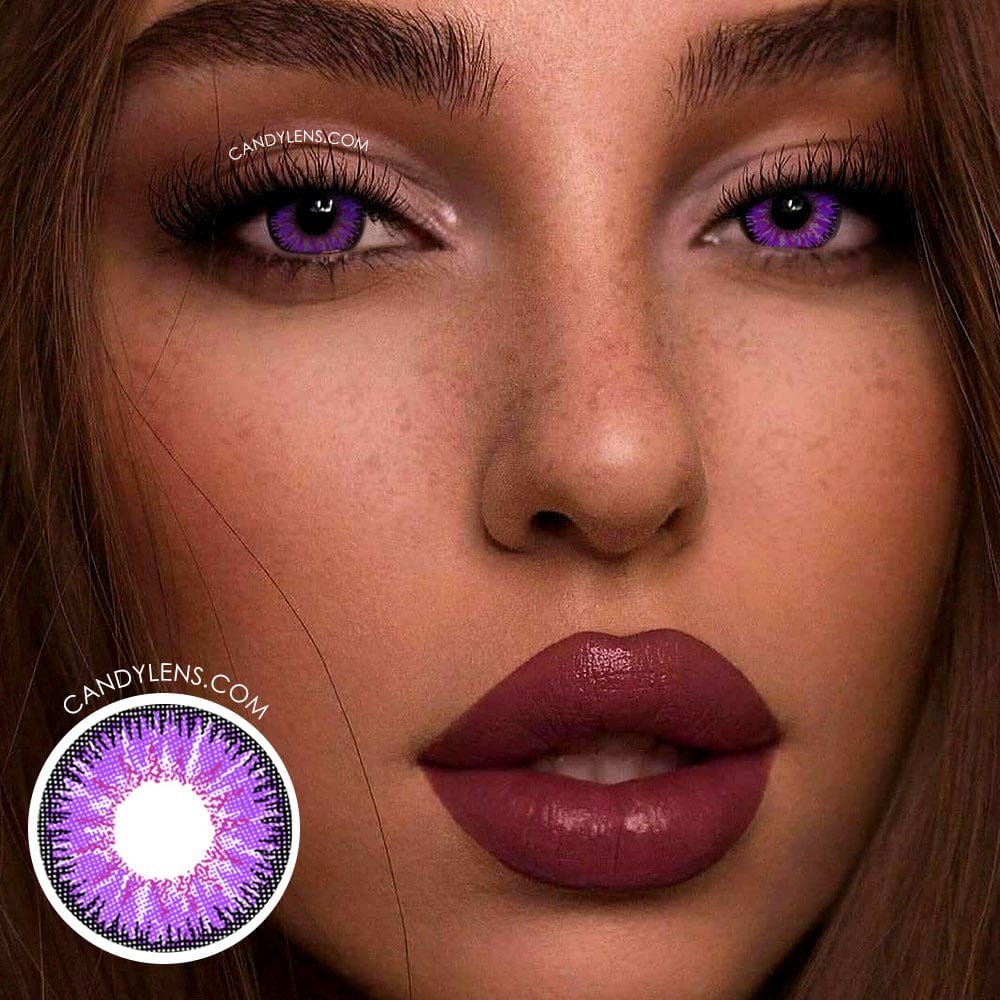 Vika Bright Violet Cosplay Color Lenses