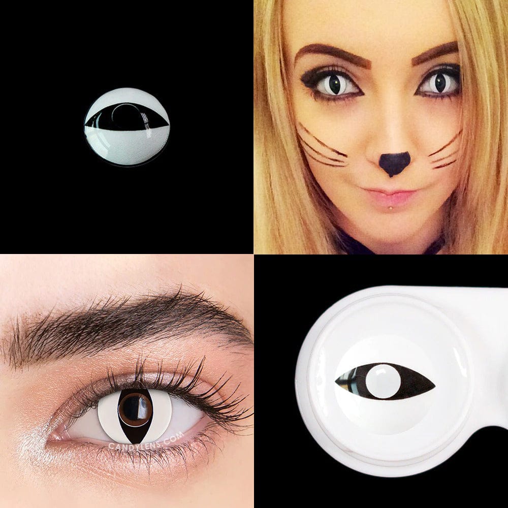 Catwoman Cat Eye Contact Lens For Halloween (0.00 only)